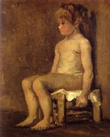 Gogh, Vincent van - Nude Girl,Sitting